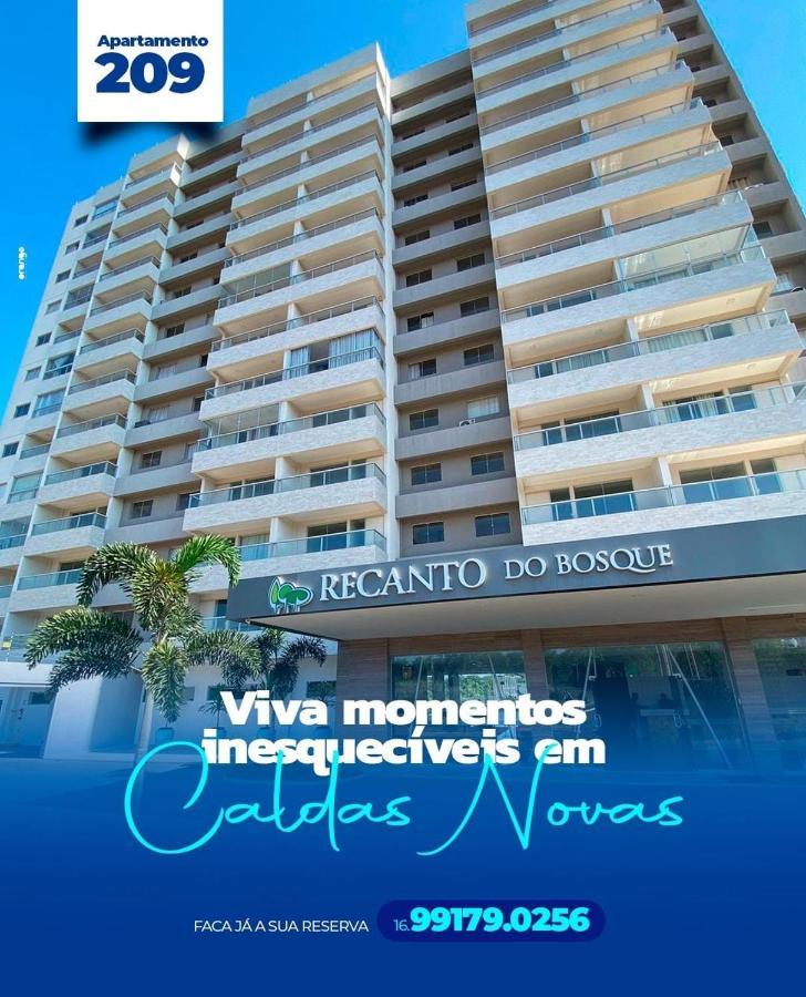 Caldas Novas - Recanto Do Bosque Flat Service Ap209 Экстерьер фото